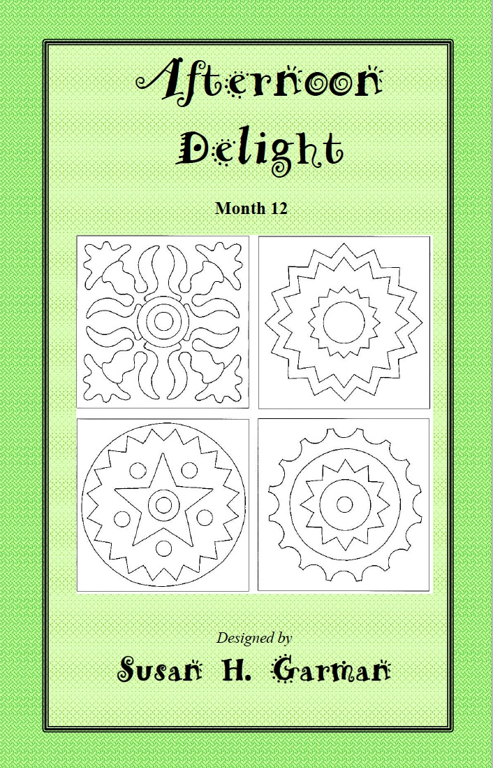 "Afternoon Delight" Month 12 Blocks